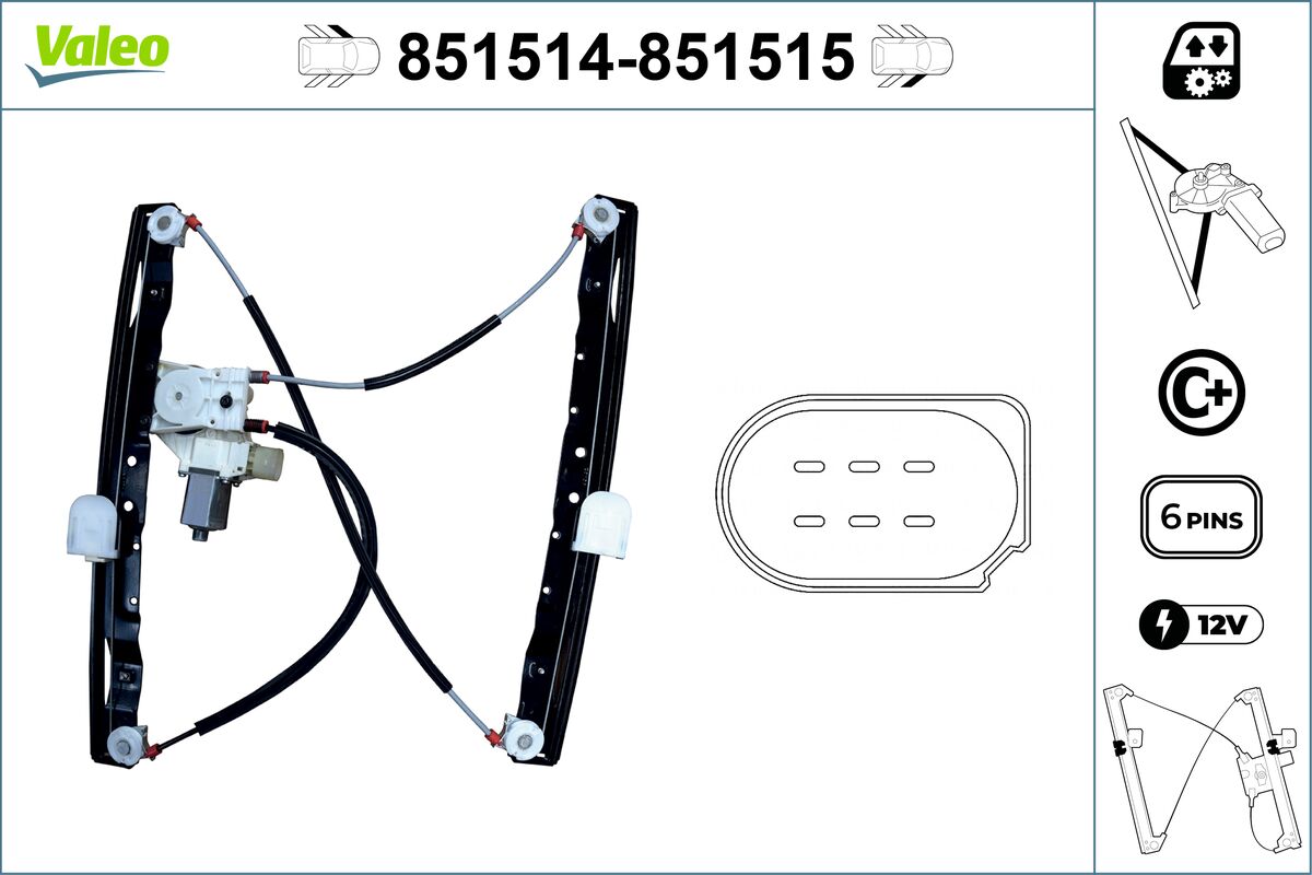 WR W/C FL - FORD GALAXY / SMAX (06 10)